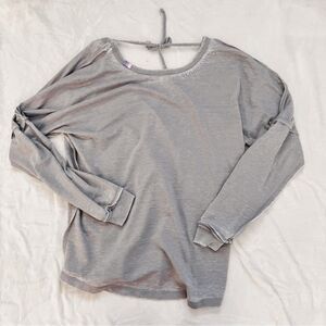 Jadelynn Brooke quote long sleeve tie tee size medium